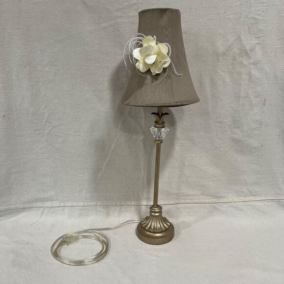 Buffet Lamp - Girls Room Nursery Lamp Gold Bronze Glam Lamp by Pottery Barn Kids - Picture 1 of 8